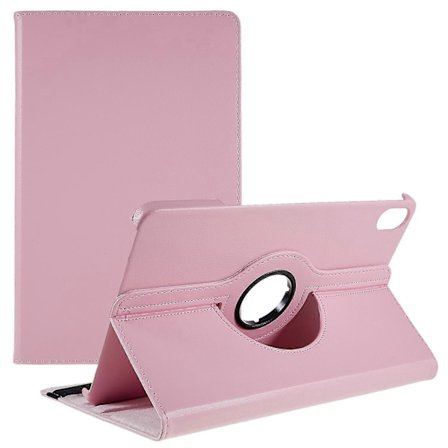 För Honor Pad 8 Stöttåligt Läder Tabletfodral 360-graders Roterande Skyddsfodral med Ställ