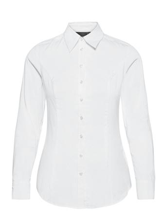 Cobi Shirt Pitkähihainen Paita Valkoinen Andiata