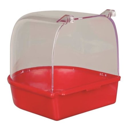 Fågelbad - TD - 14x14x15 cm - Halvcirkelformigt - Lämplig för djur