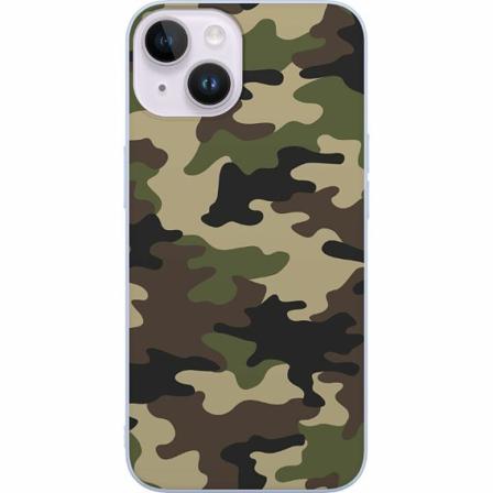 Apple Iphone 14 Premium Skal Woodland Camo