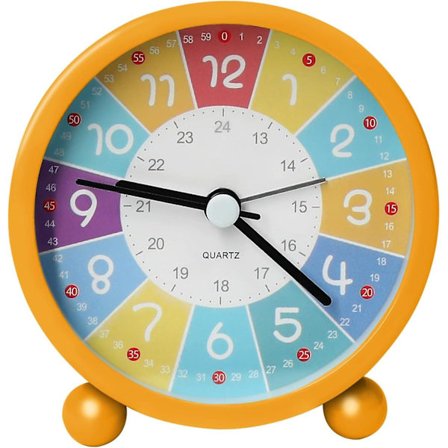 Herätyskello, Hiljainen Herätyskello Ei Naksahda Pöytäkellot Oppimiskello Yöpöydän Kello Paristokäyttöiset Kellot