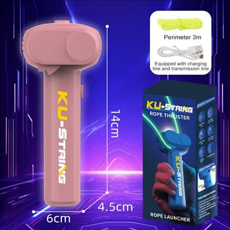 Glow-in-the-Dark elektrisk reppropellerleksak för katter och husdjur - Utomhusnöje och dekompression