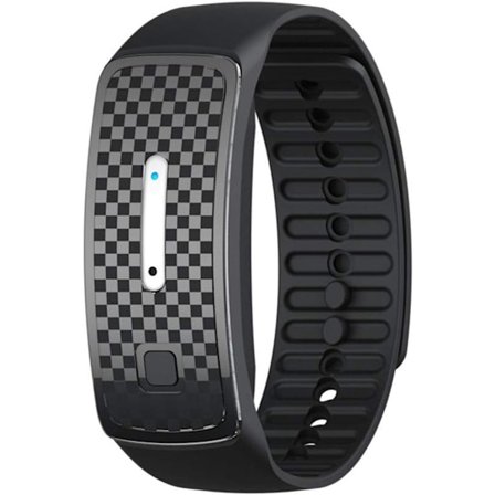 Anti-myggarmband, ultraljuds anti-myggarmband, Anti-mygga, USB-uppladdningsbart anti-myggband, Lämpligt för camping, vandring, svart