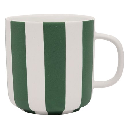 Oyoy living design OYOY Toppu krus, offwhite/grøn - Green/off-white | KitchenOne