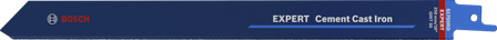 Bosch Expert Cement Cast Iron S 1750 RD Tigersågblad, Maskintillbehör & förbrukning