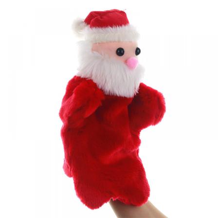 Plyschleksaker 30 Cm Jul Handdocka Tecknad Jultomte Plysch