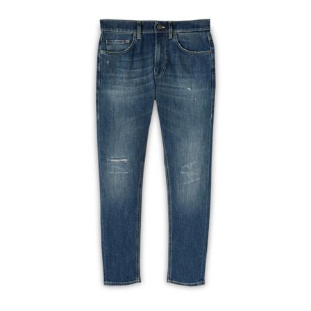 Dondup, Slim-fit Jeans Blauw, Dames, Maat:W27