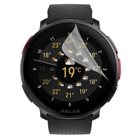 Beskyttelsesfilm til Polar Vantage V3 [Pakke med 6] Ultra Tynd Beskyttende Plastfilm Phonillico