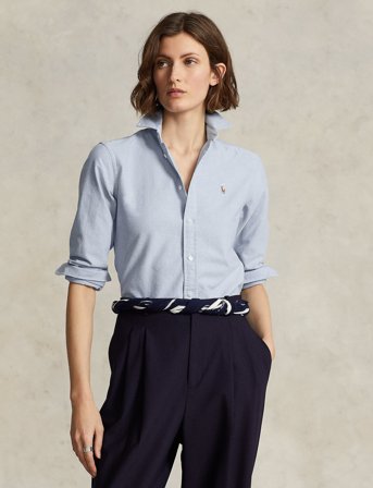 Polo Ralph Lauren Slim Fit Oxford Shirt - Blue - 30