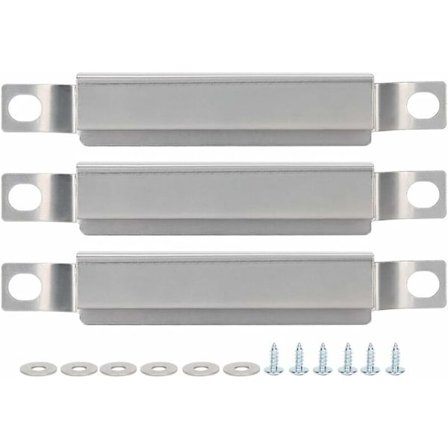 3-pak rustfrit stål udskiftning gasgrill crossover slange til Charbroil Power 463673517