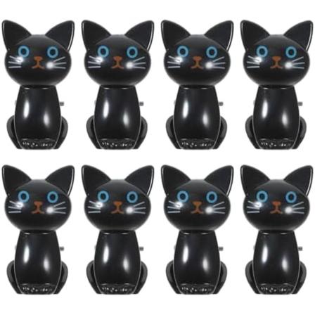 Siru-pussikiinnittimet 8 kpl Kissamaiset pussikiinnittimet, Keitti n ruokapussikiinnittimet tiiviiseen sulkemiseen Monik ytt iset kiinnittimet, 