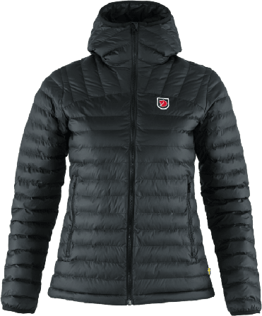 Fjällräven Women's Expedition Lätt Hoodie Women middle-layer synthetic jackets Black XXS