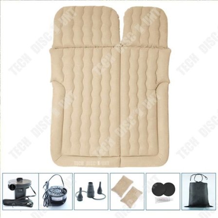 Oppustelig seng - TD - Bil oppustelig seng - PVC - 165x130CM - Dobbelt brug bil hjem