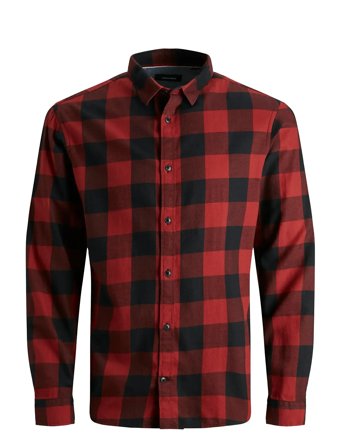 Jack & Jones | Jjegingham Twill Shirt L/S Noos | L