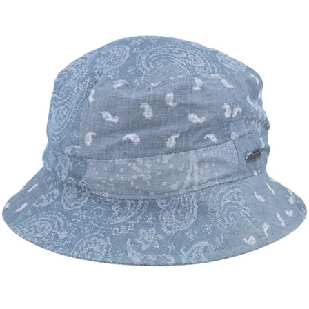 Stetson - Blu bucket Cappello - Cotton/Linen Blue Bucket @ Hatstore