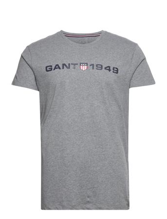 Gant Retro Shield C-Neck T-Shirt Grey GANT