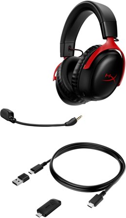 HyperX Cloud III Wireless – gaming-headset, 197029611734