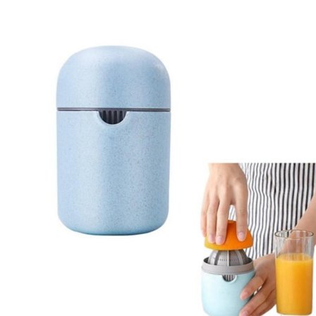 Manuel Citruspresser Frugtpresser til Citroner/Lime/Appelsiner/Grapefrugt - Blå