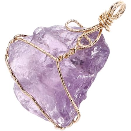 Fashionabel Dekorativ Kristallhänge Naturlig Sten för Kvinnors Smycken