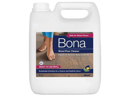 BONA Wood Floor Cleaner 4l - Lyreco - Städ och hygien - Golvunderhåll - Golvrengöring