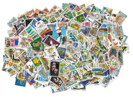 Jersey - Frimærkepakke - 1000 forskellige