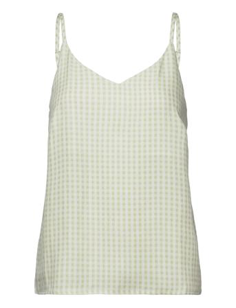 Esdella Singlet Top Top Ærmeløs Top Grøn Esme Studios