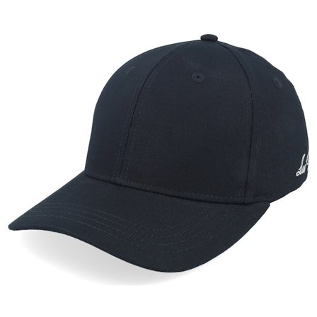 Les Deux - Zwart adjustable Cap - Crew Organic Baseball Cap Black Adjustable @ Hatstore