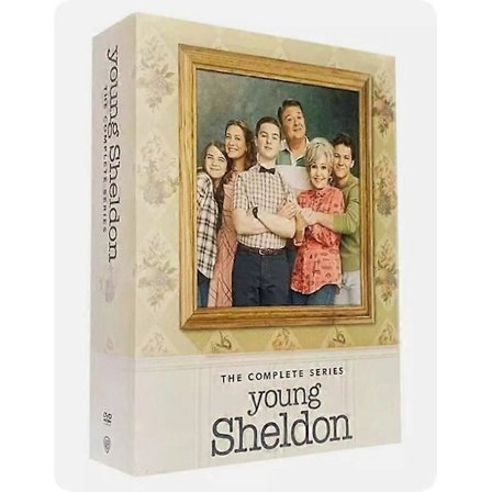 Young Sheldon: Hela serien Säsong 1-7 engelsk version (DVD, 2024, 14-Disc Set)