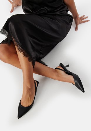 ONLY Onlcoco-4 Pu Slingback Black Klær