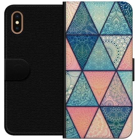 Apple Iphone Xs Max Plånboksfodral Mandala Triangles