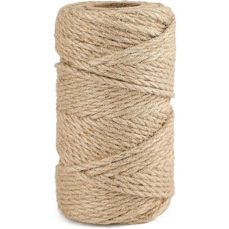 50M Jutetau 6MM Hemptau Garn Tau Hagegarn for