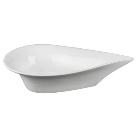 Stor porcelænsskål Drop - 4-pak