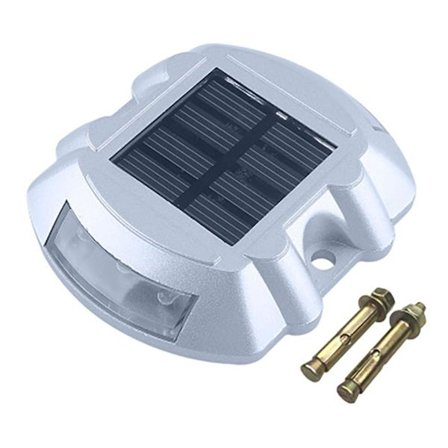 Solar Road Stud Lights (blinkande) FWhite