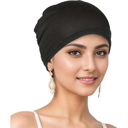 Sovehette i bomull og bambus, den perfekte chemo-hodeplagget og hetten for hårtap ved kjemoterapi, myke hatter i bomull