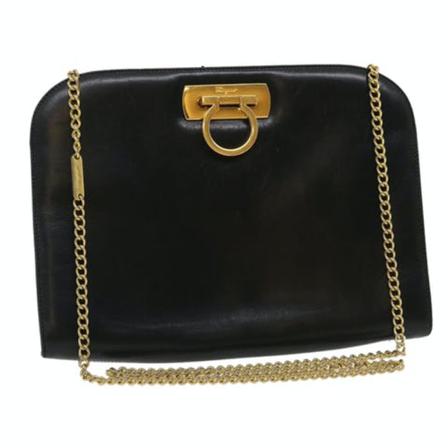 Salvatore Ferragamo Pre-owned, Pre-owned Crossbody Bag Zwart, Dames, Maat:ONE Size