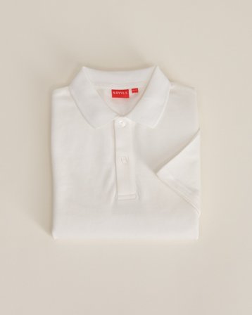RYVLS Classic Piké Weiß Polo/Rugbyshirts Jungen - Kids Brand Store