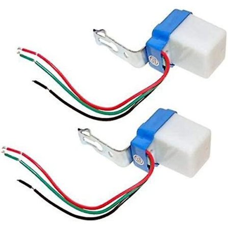 12v 10a Mini Twilight Sensor Switch För Utomhus Nattljus För Led-lampa