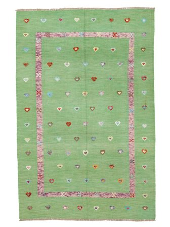 Dotted Kilim Nimbaft Rug 200X297 Wool