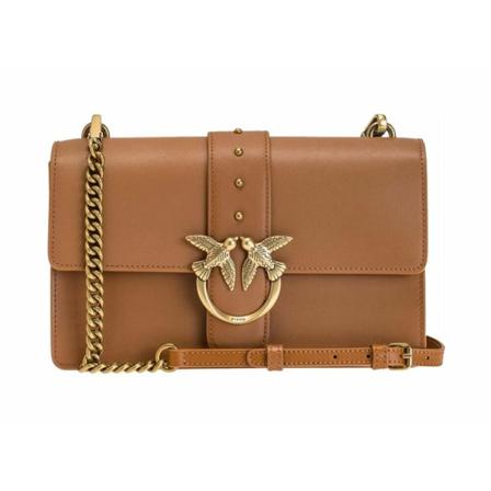 Pinko, Cross Body Bags Bruin, Dames, Maat:ONE Size