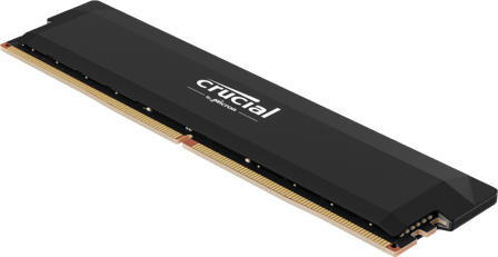 Crucial Pro Overclocking 16GB DDR5-6000 UDIMM Black, CL36-38-38-80, Intel XMP & AMD EXPO