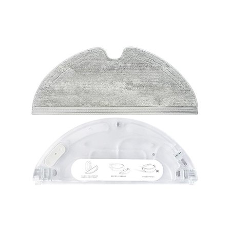 Reservoar för vatten, moppduk och reservdelar till robotdammsugaren For D9 L10 Pro Trouver Robot Lds Vacuum Mop Finder