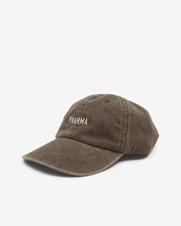 Pharma - Washed Logo Cap - Brown