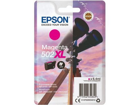 EPSON Bläckpatron C13T02W34010 T502XL Magenta - Lyreco - Toner och bläck - Bläckpatroner - Bläckpatroner Epson