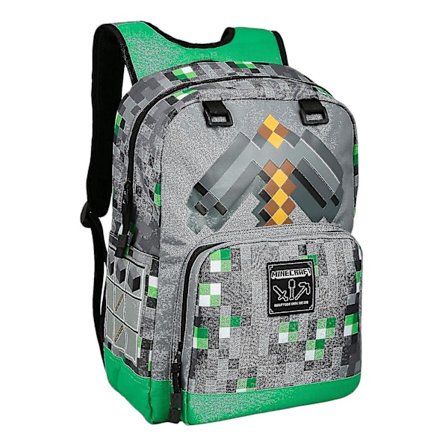 Minecraft Skolväska Grundskolebarn Skolväska Ryggsäcksstil 2 style 2