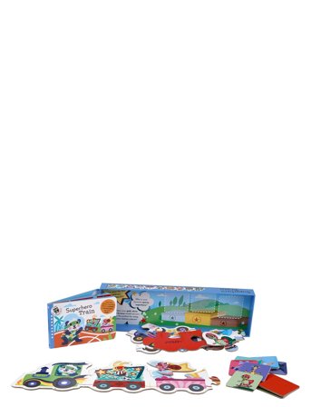 GLOBE Learning Trains - Superhero - Black - ENGLISH