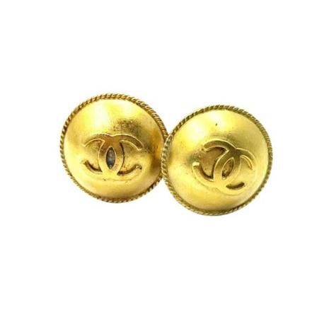 Chanel Vintage Pre-owned Metal chanel-jewelry , Geel , Dames , Maat: ONE Size Vintage Sieraden