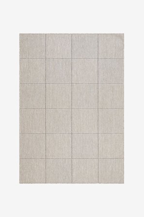KM Home - Glattvevd Madrid - Grå - Glattvevde tepper - 160X230 - Fra Homeroom