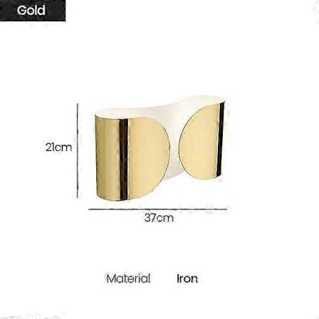 Flos Foglio LED Vägglampa Modern Sconce Vägglampa Inredning För Sovrum Säng Svart Guld Vit Metall Vägglampa