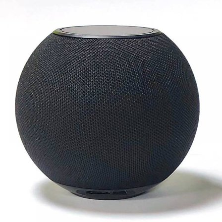 Bärbar trådlös tyghögtalare - 360 graders ljud, 100 fots räckvidd, True Wireless Stereo, uppladdningsbar. (svart) (FMY)