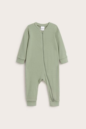 Kappahl | Ribbad jumpsuit | Mörkgrön